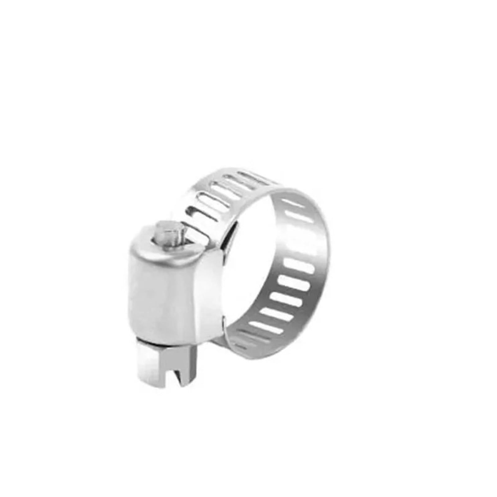 Schlauchschellen-Set, 20 Stück/60 Stück, Edelstahl, verstellbar, 1/4-1-1/2 Zoll (6-38 mm), drehbarer Metallbrennstoff (20 Stück, 18-32 mm)