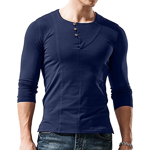 Hisoul Mens Turtleneck Sweaters Slim Fit Basic Knitted Thermal Tops Casual Long Sleeve Pullover Sweater Slim Fit T-Shirt