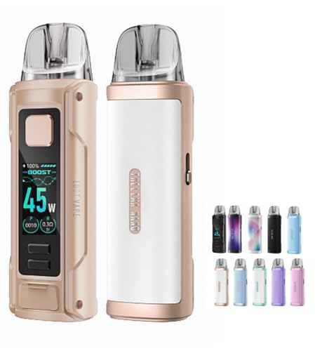 Lost Vape Thelema Nano Pod Kit 1500mAh 3ml ���X�g�x�C�v �Z���} �i�m �|�b�h �X�^�[�^�[�L�b�g �d�q�^�o�R (Champaign Gold)