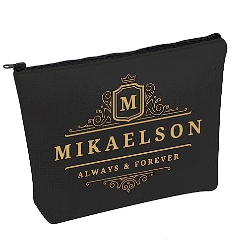 PWHAOO Vampire TV Show Makeup Bag Mikaelson Always and Forever Cosmetic Bag TV Show Fan Gift (MIKAELSON ALWAYS B)