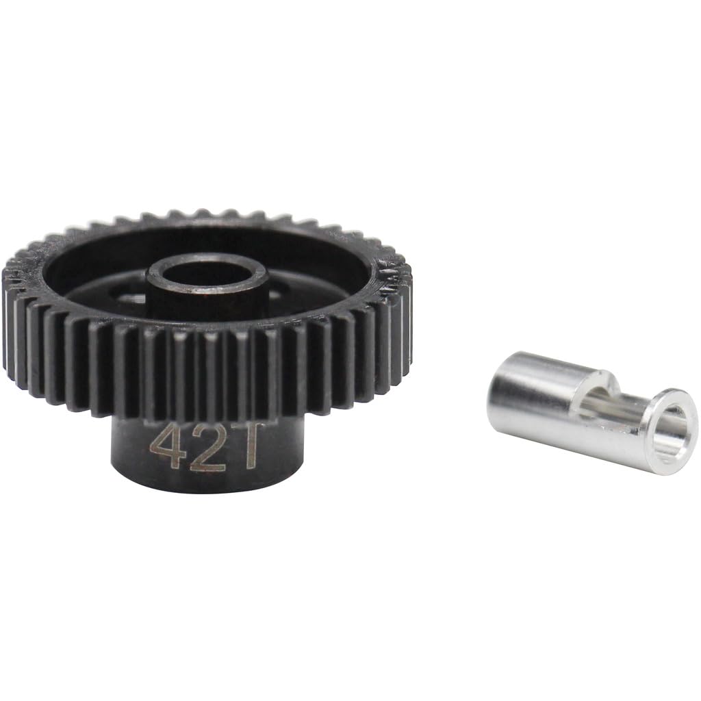 Hot Racing NSG842 42t Steel 48p Pinion Gear 5mm & 1/8
