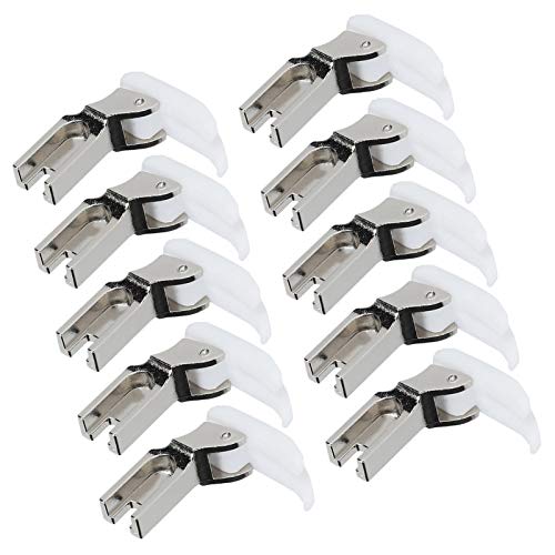 Accesorios de pie prensatelas para máquina industrial, 10 piezas miniatura 2