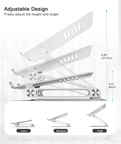 Laptop-Stand-Boyata-Adjustable-Laptop-Riser-Ergonomic-Computer-Stand-for-Desk-Aluminum-Laptop-Holder-Compatible-for-MacBook-ProAir-Surface-Laptop-and-Other-Laptops-up-to-15-Inches