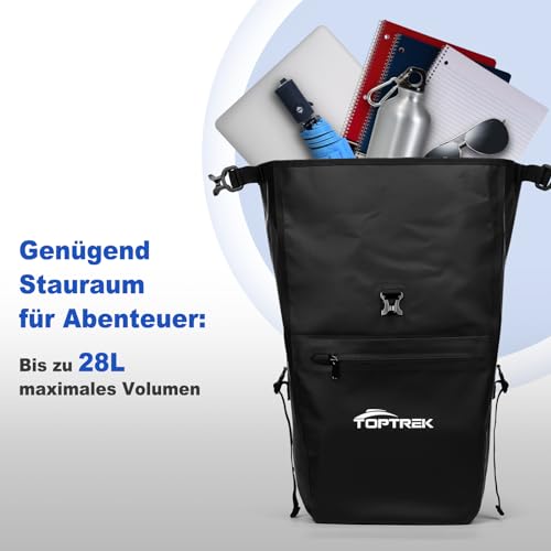 toptrek Fahrradtaschen für Gepäckträger, Fahrradtasche Gepäckträger mit Isoliertasche, Fahrrad...