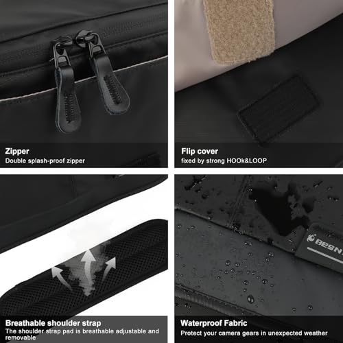 Bolso para cámara DSLR pequeño impermeable y compacto miniatura 7