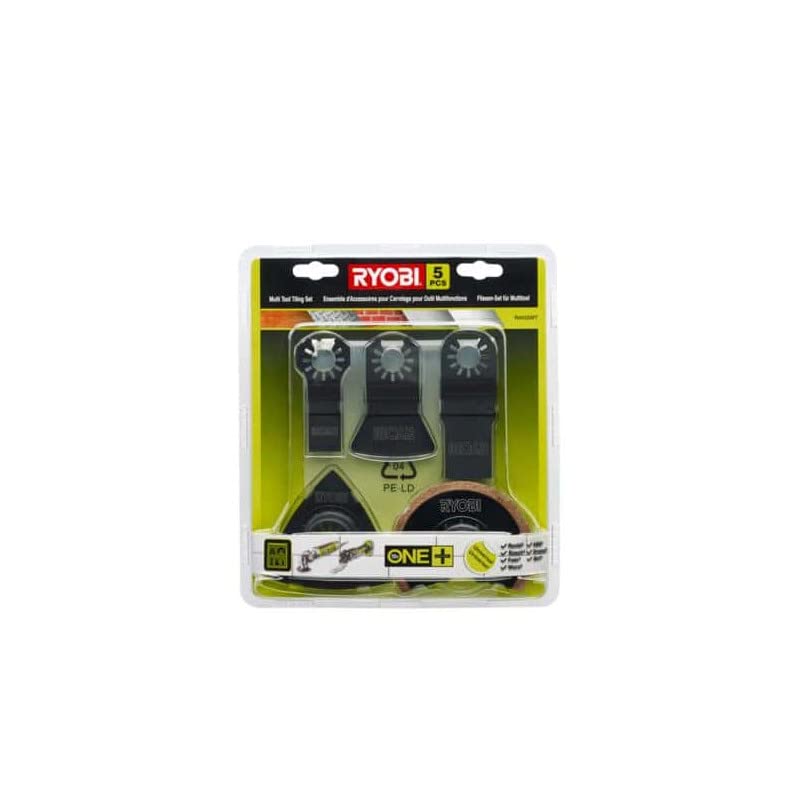 Pack RYOBI Outil multifonctions RMT200-S - 200W - kit spécial carrelage 5 pièces - RAK05MT