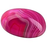 Agate Stone Magic: Unveiling Meaning, Symbolism, & Healing Properties agate stone 18 Rockcloud Irregular Polished Pink Agate Palm Stones Worry Stones Pebble Healing Crystal with Velvet...