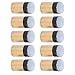 REXVTNS 10pcs Billiards Cue Tips | Screw - On PU Leather & Copper Tips for SnookerPool | Sturdy Replacement Parts | Enhanced Ball Control & Protection (10MM)