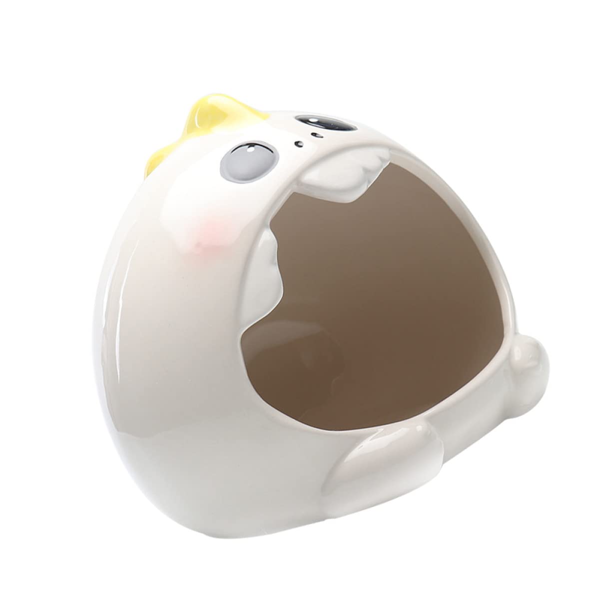 Amazon Co Jp Mipcase ハムスター 装飾品 ランダムな動物 夏のペット ハリネズミ ウサギ ハムスター スタイルの家 磁器製の小さなケージ用品 洞窟スナネズミ 装飾的なセラミック スナネズミの巣 ハスター ペット用品