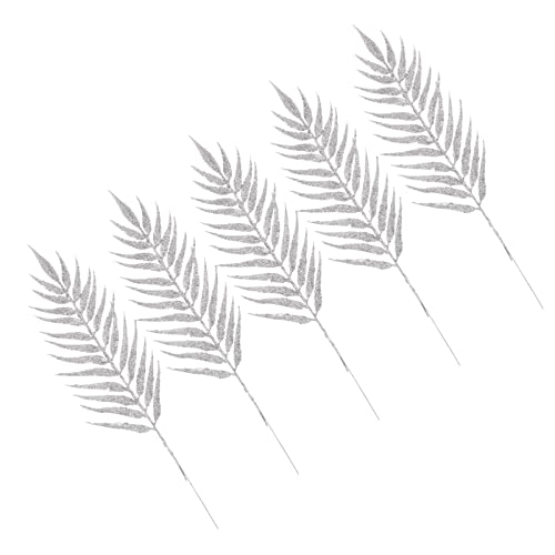 Pics d'arbre de noël pulvérisations de feuilles clignotantes pour bouquet sans entretien