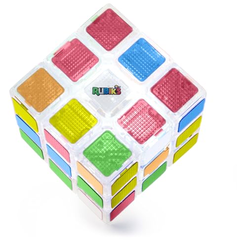 Rubik’s Cube, Pulse Cube, Light-Up Brain Teaser Puzzle for Speed Cubers, Solve The Puzzle Before The Lights Turn Off, Problem-Solving Brain Teaser & Fidget Toy for Adults, Teens, Kids Ages 8 & Up