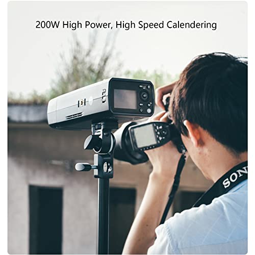 Image of Godox AD200 Pro Flash Strobe, 200Ws Portable Strobe Flash with Godox XPro-S Wireless Flash Trigger for Sony, TTL 1 /8000s HSS Monolight, 2980mAh Li-ion Battery, 500 Full Power Flashes,0.01-1.8s Recycle