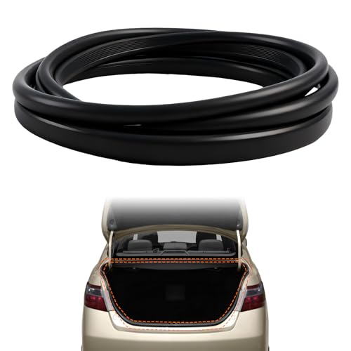 KPALAG Rear Trunk Lid Weatherstrip Seal Compatible with Toyota Camry 2007-2011, Rubber Rear Trunk Sealing Strip Replace64461-06060