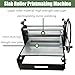 TECHTONGDA Manual Etching Press Making Machine Slab Roller Printmaking Machine, Printmaking Rubbing Machine Art Tools Table Size 19.7