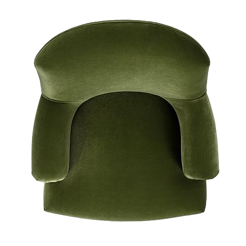 Jennifer Taylor Home Eloise Set of Two 30 Olive Green Velvet Accent Armchairs