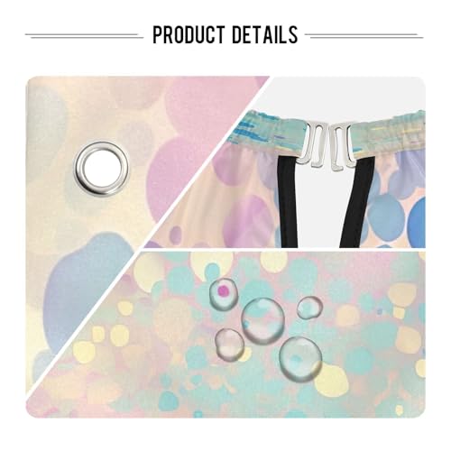 Capa profesional impermeable para cortar cabello Circle Abstract con cierre ajustable de broche para peluquería y estilismo miniatura 4