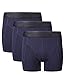 Produktbild Bamboo Basics - Herren Bambus Boxershorts - Rico - 3er-Pack - Atmungsaktive Unterwäsche - Marineblau - L