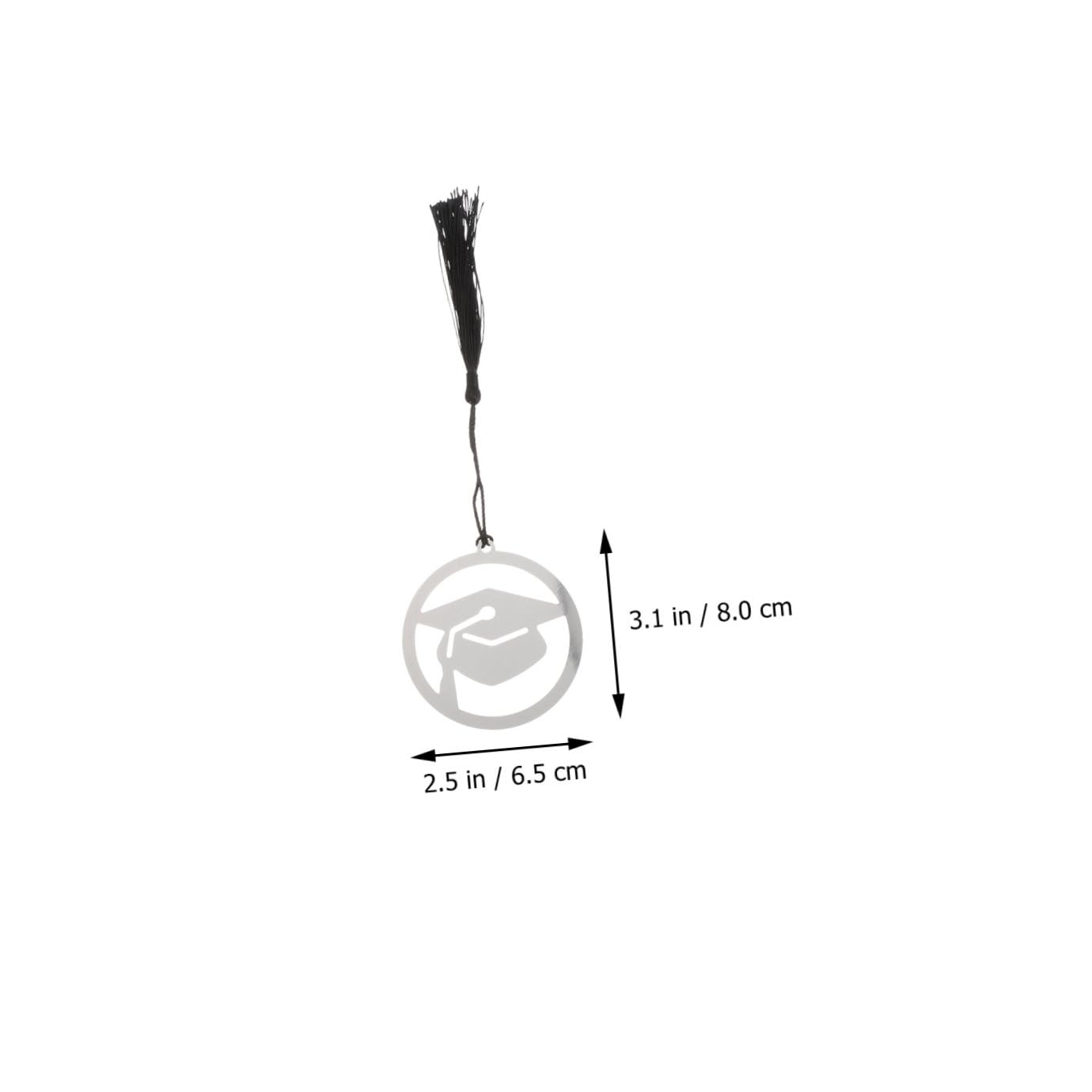 2 Sätze Doktorhut Lesezeichen Teiliges Dekoratives Metal Bookmark Mit Quaste Erinnerung Für Schulabschlüsse Doktortitel Oder Für Absolventen 10 Stück * 2