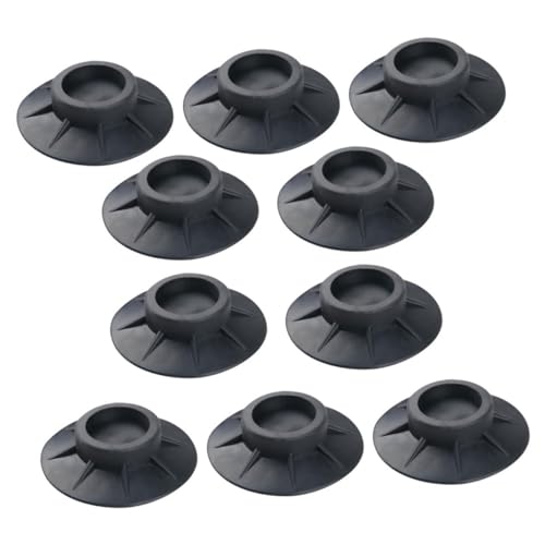 RORPOIR 洗濯機乾燥機用防振マット 洗濯機台座 洗濯機用防振パッド ブラック