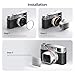 Freewell The Real Lens Hood - Hybrid CPL/Mist Filter, Flipable, Touchless Filter Operation for Fuji X100VI, X100V, X100 Series (Silver)