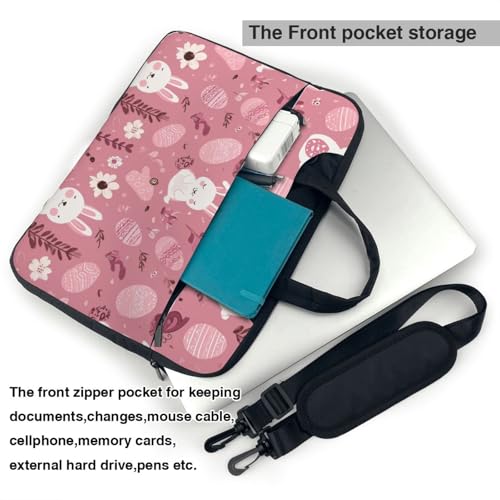 Maletín para portátil 15.6 pulg impermeable color rosa miniatura 6