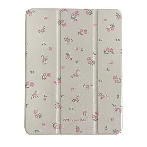 iPad・タブレットケース cozing Pillow notebook pouch_floral ivory ☆韓国☆COZING☆Pillow Notebook Pouch☆11-12inch☆4color