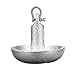 Seachoice Mushroom Anchor, Cast Iron, Aluminum-Painted Silver, 20 Lbs., Boats Up to 24 Ft. Long