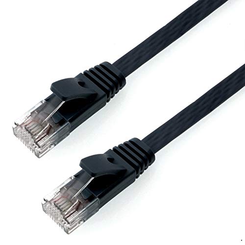 ホーリック LANケーブル UTP カテゴリー6A フラット 1m LC10-572FB