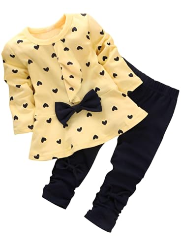 Image of Adorable Cute Toddler Baby Girl Clothing 2pcs Outfits