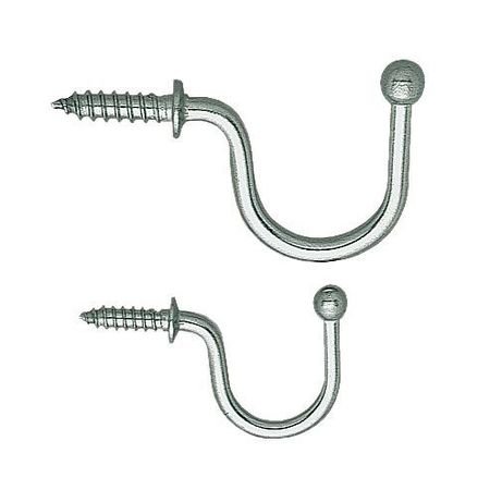 GRAINGER APPROVED Load Rated Hook, 304 SS, 1-5/32 in, PK10