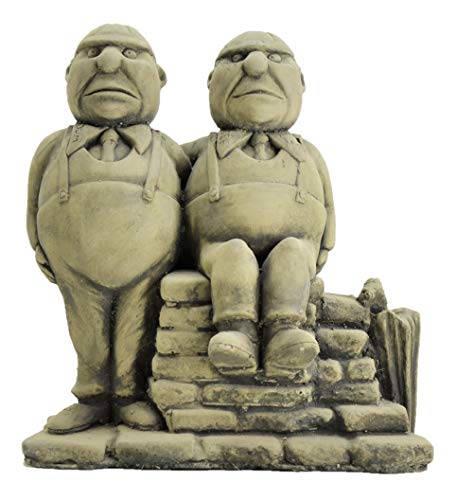 Alice Adventures in Wonderland/Tweedle Dum and Tweedle Dee/Garden Stone Ornament