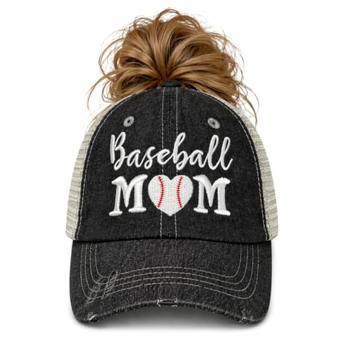 Gorra Baseball Mom Gris Oscuro para Mujer miniatura 1
