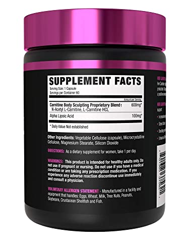 Nla For Her Fat Burn Stack - Caffeine Free - (Includes Her Cla, Her Carnitine, And Her Garcinia) #TOP6