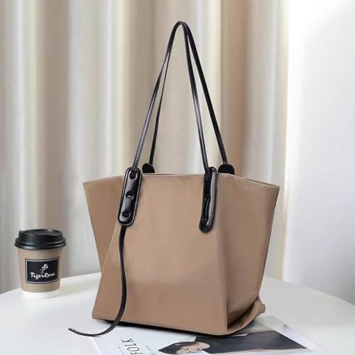 Tote Handbag, Foldable Zippered Shoulder Bag for Women,Laptop Size4