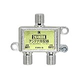 アンテナ分配器 2K4K8K(3224MHZ)放送・地デジ・BS・CS・CATV対応 2分配 全端子電流通過型 高シールド(ダイキャスト)構造 日本仕様 TS-SP2 TARO'S アンテナ分配器 2K4K8K(3224MHZ)放送・地デジ・BS・CS・CATV対応 2分配 全端子電流通過型 高シールド(ダイキャスト)構造 日本仕様 TS-SP2 TARO'S