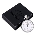 OneTigris Diamond 504 Sport Durable Mechanical Timer Stopwatch Analog Stopwatch 1/10 Second Recorder 6h Extended Running time with 13 Jewels
