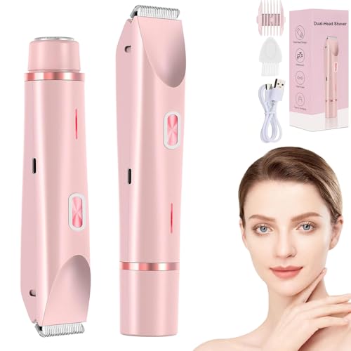HNLHLYYI 2-in-1 Bikini & Face Trimmer for Women