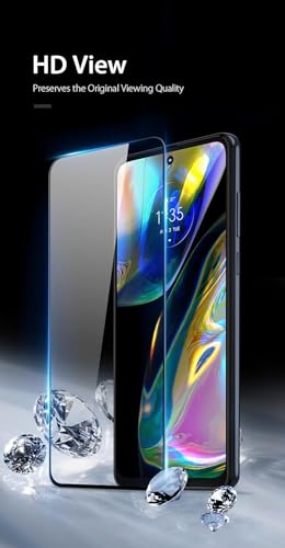 Image of DD SON Premium HD+ Tempered Glass Screen Protector Guard Compatible For Motorola Moto G84 5G | G52 4G | G82 5G | Edge 30 5G | Edge to Edge Coverage With Easy installation kit for Smartphone