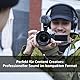 Sony ECM-B10, Kabelloses Shotgun Mikrofon, Rauschunterdrückung, einfache Bedienung, Ideal für Kameras, Interviews, Vlogs, Content Kreation, Streaming