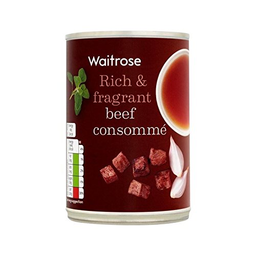 Beef Consomme Waitrose 400g Pack of 4