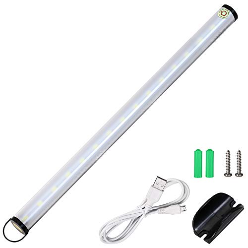 Preisvergleich Produktbild Monzana LED Werkstattlampe aufladbar Akku 180° drehbar dimmbar Touch Lichtleiste Unterbauleuchte Werkstatt Leuchte Lampe