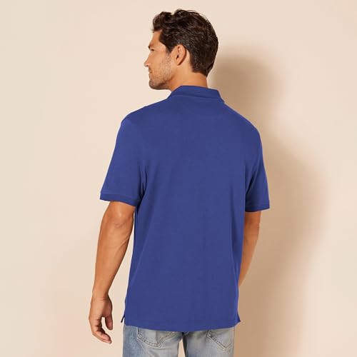 Image of Amazon Essentials Men's Slim-Fit Short-Sleeve Cotton Pique Polo Shirt