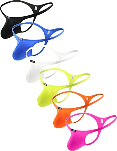 Men's Sexy Soft Y-back Stretch Pouch G-string Low Rise Hipster String Underwear