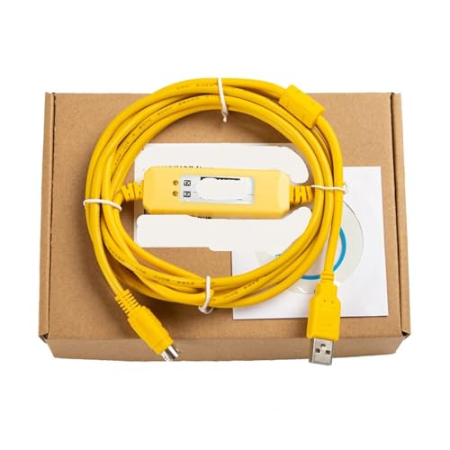 Cable de descarga PLC serie AX para optimizar la transferencia de datos vía USB en tu ordenador