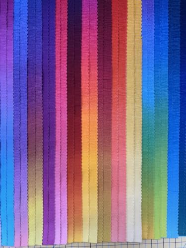 Maywood Studio Gelato Pairs Jelly Roll, 40 Strips, 2.5 Inch Ombre Fabric for Sewing and Quilting Projects - High Quality Quilting Fabric for Quilters — view 8