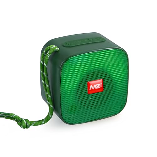 Image of MZ M405SP (Portable Bluetooth Speaker) Dynamic Thunder Sound, in Built RGB Light 5 W Bluetooth Speaker (Green, Stereo Channel)