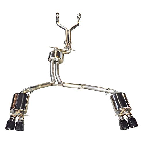 AWE Tuning 3415-42010 Audi S6 4.0T Touring Edition Exhaust (Polished Silver Tips) #1