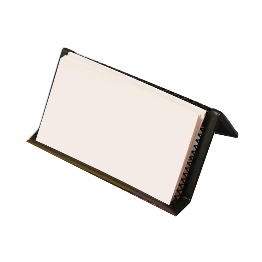 Ipetboom Porte Carte Métallique Portable En Acier 3.74X3.15X1.77In Organisateur De Cartes De Visite Et D'Identité Pour Bureau Et Usage Quotidien