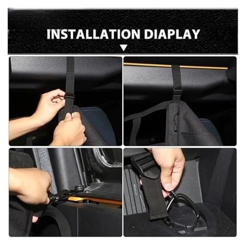 Sac de rangement pour coffre en ABS Oxford imperméable avec isolant