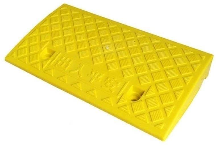 Rampes de sécurité pour vélo évitant les chocs de trottoir via un tapis de pente portable